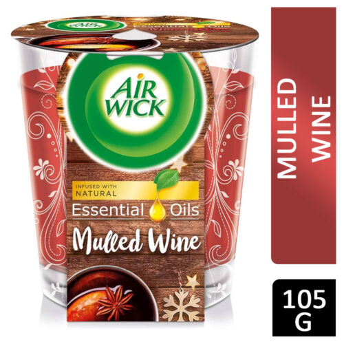 Air Wick Essential Oils Candle Mulled Wine 105g