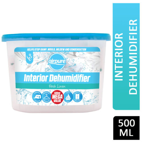 Airpure Interior Dehumidifier Fresh Linen 500ml
