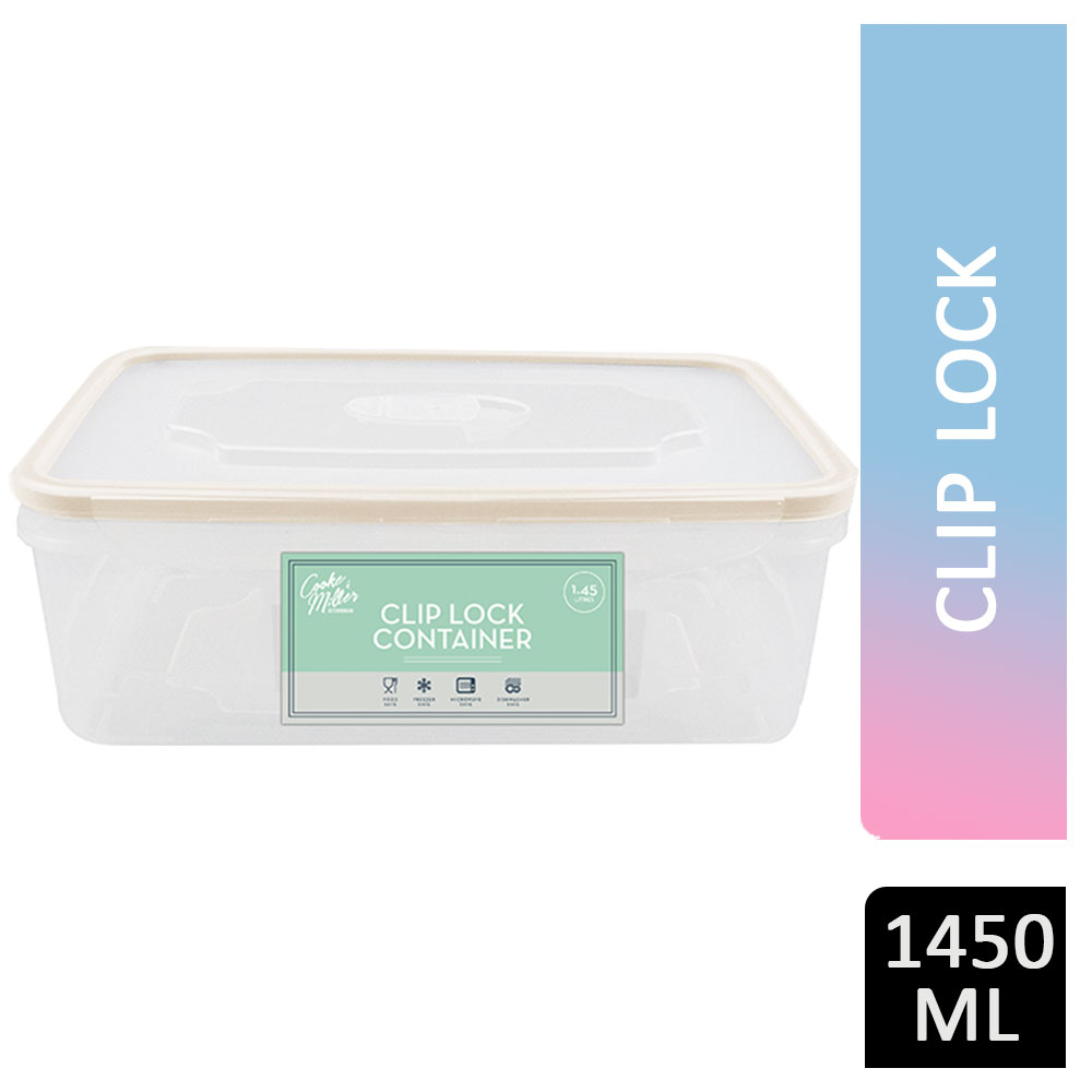 Cooke & Miller Clip Lock Container 1450ml