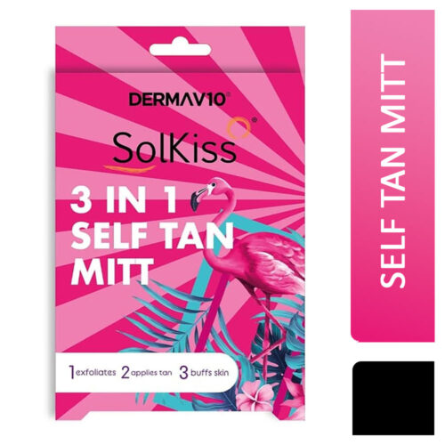 Derma V10 SolKiss 3-In-1 Self Tan Mitt
