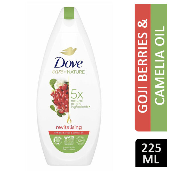 Dove Revitalising Shower Gel Goji Berries & Camelia Oil 225ml