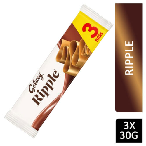 Galaxy Ripple Chocolate Bars 3x30g