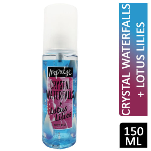 Impulse Crystal Waterfalls + Lotus Lilies Body Mist 150ml