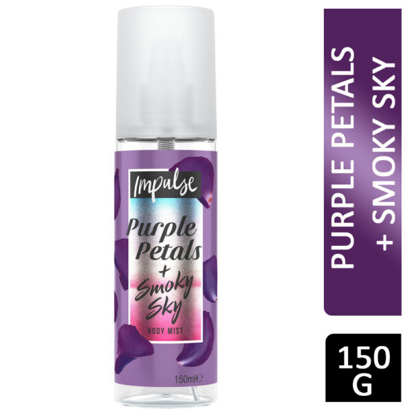 Impulse Purple Petals + Smoky Sky Body Mist 150ml