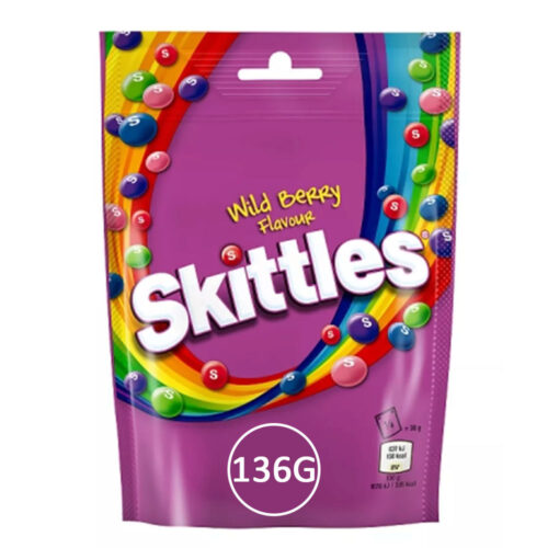 Skittles Wild Berry Pouch Bag 136g