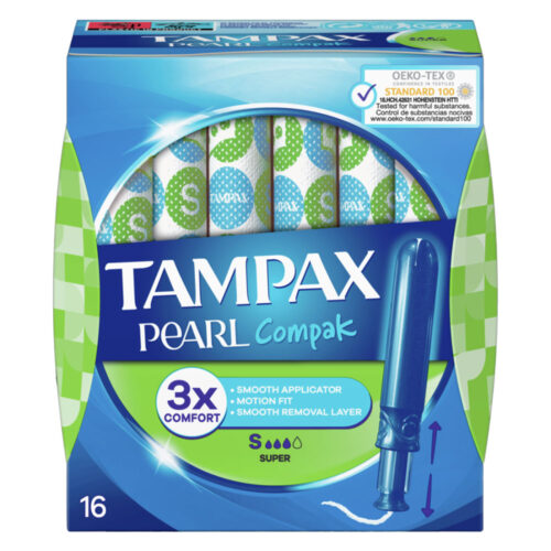 Tampax Compak Pearl Super 16s