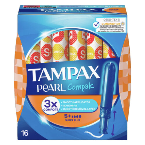 Tampax Compak Pearl Super Plus 16s