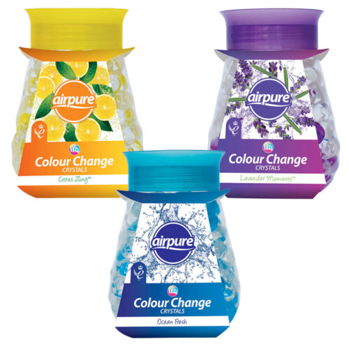 AirPure Colour Changing Crystals Air Freshener 3 Pack