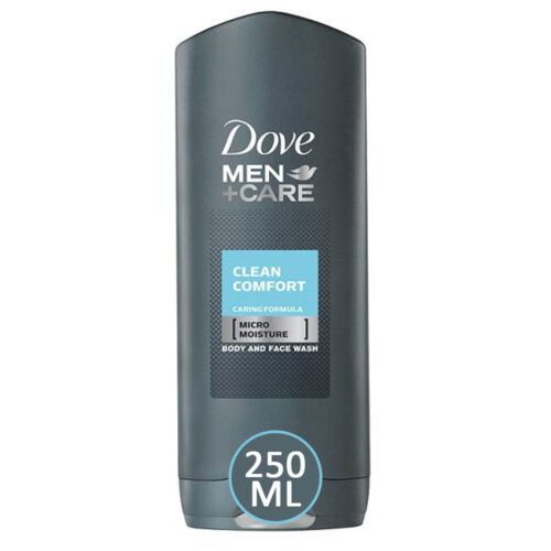 Dove Men+Care Body & Face Wash Clean Comfort 250ml