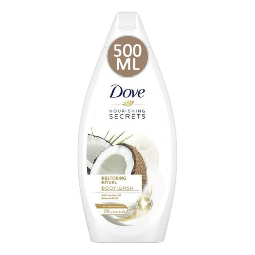 Dove Body Wash Coconut Oil & Almond Milk 500ml