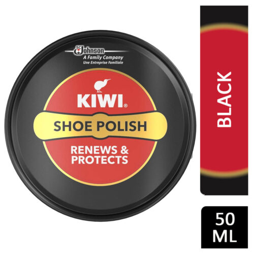 Kiwi Shoe Polish Black 50ml