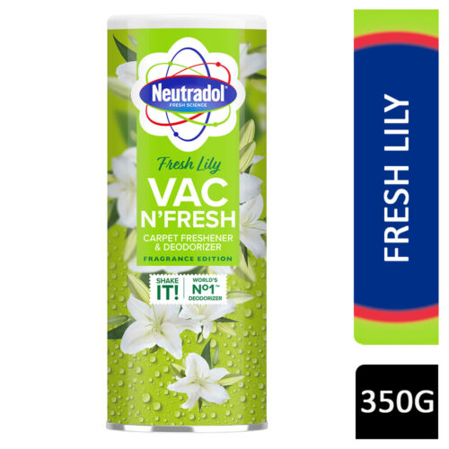 Neutradol Vac N' Fresh Carpet Freshener Fresh Lily 350g
