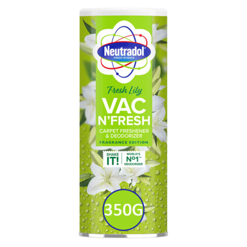 Neutradol Vac N' Fresh Carpet Freshener Fresh Lily 350g