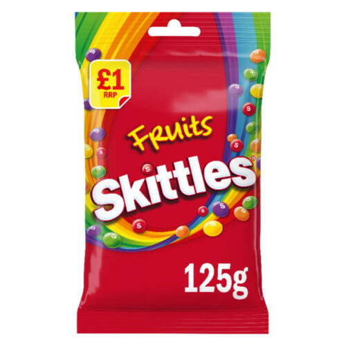 Skittles Fruits Bag 125g PM £1
