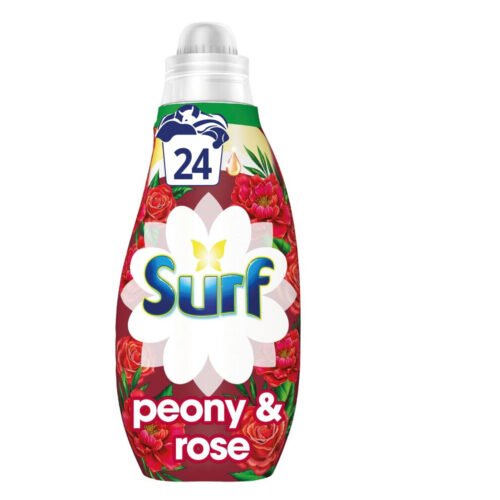 Surf Liquid Detergent Peony & Rose 24 Wash 648ml