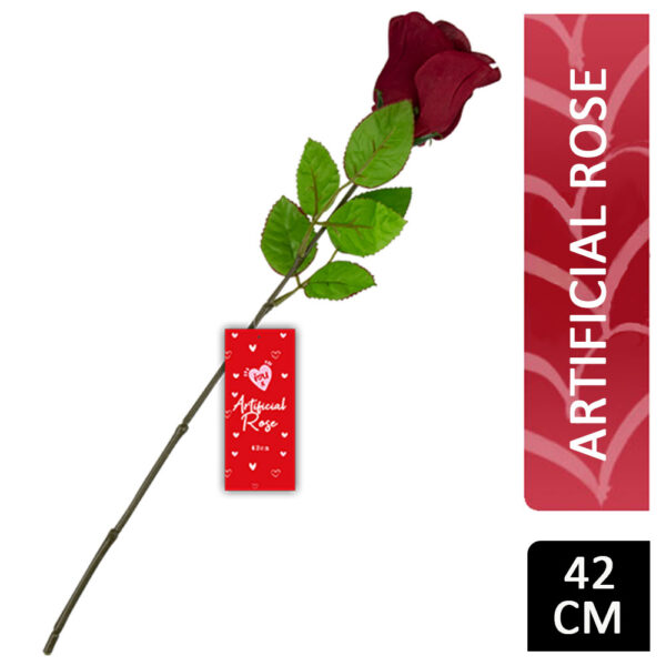 Valentine's Artificial Rose 42cm
