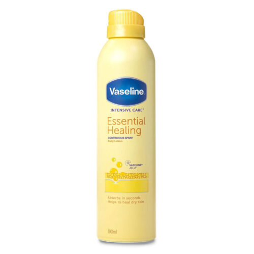 Vaseline Essential Healing Continuous Spray Body Lotion 190ml