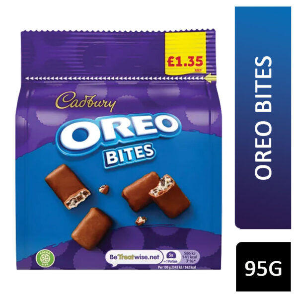 Cadbury Oreo Bites 95g PM £1.35