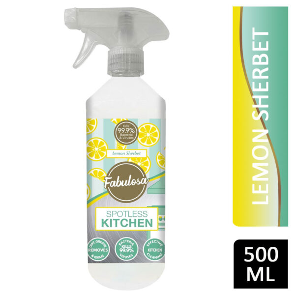 Fabulosa Spotless Kitchen Cleaner Lemon Sherbet 500ml