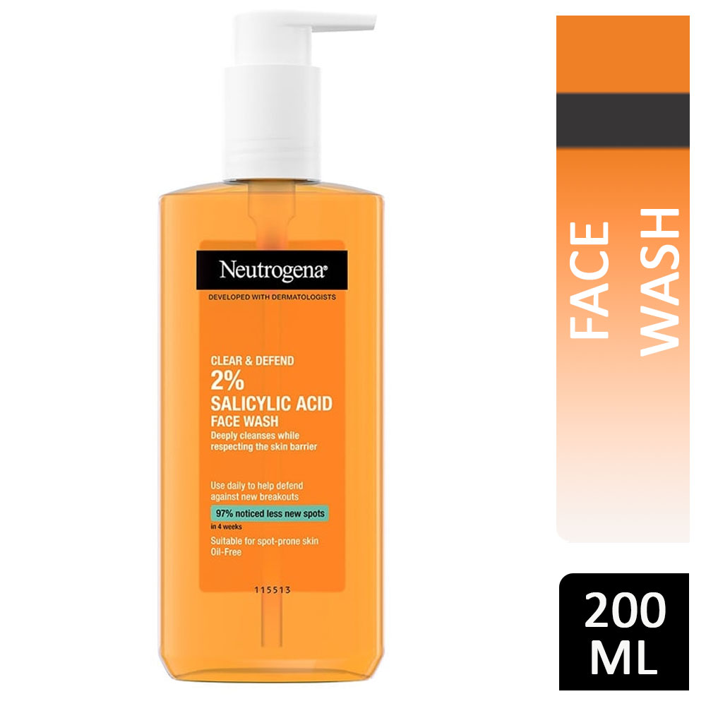 Neutrogena Clear & Defend Face Wash 150ml