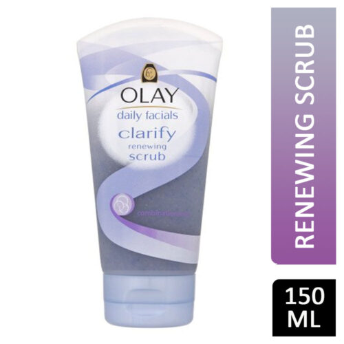 Olay Daily Facials Clarify Renewing Scrub 150ml