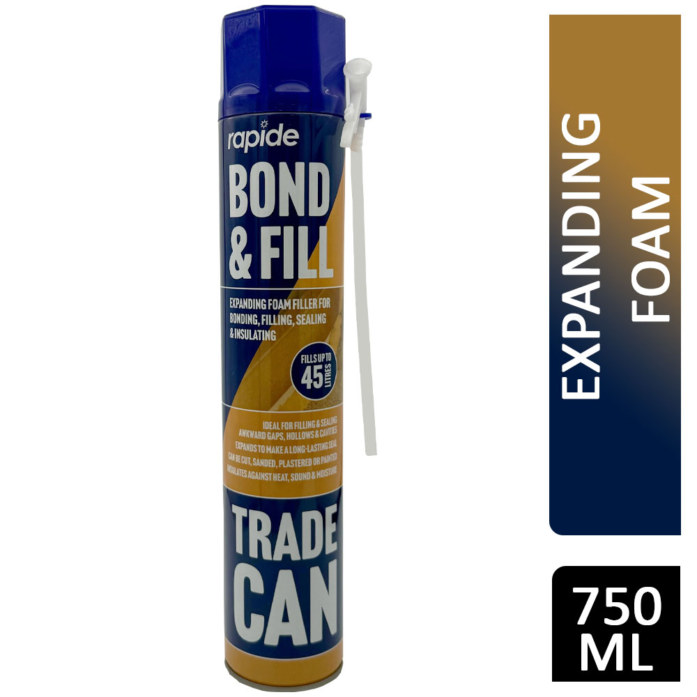 Rapide Bond & Fill Expanding Foam 750ml