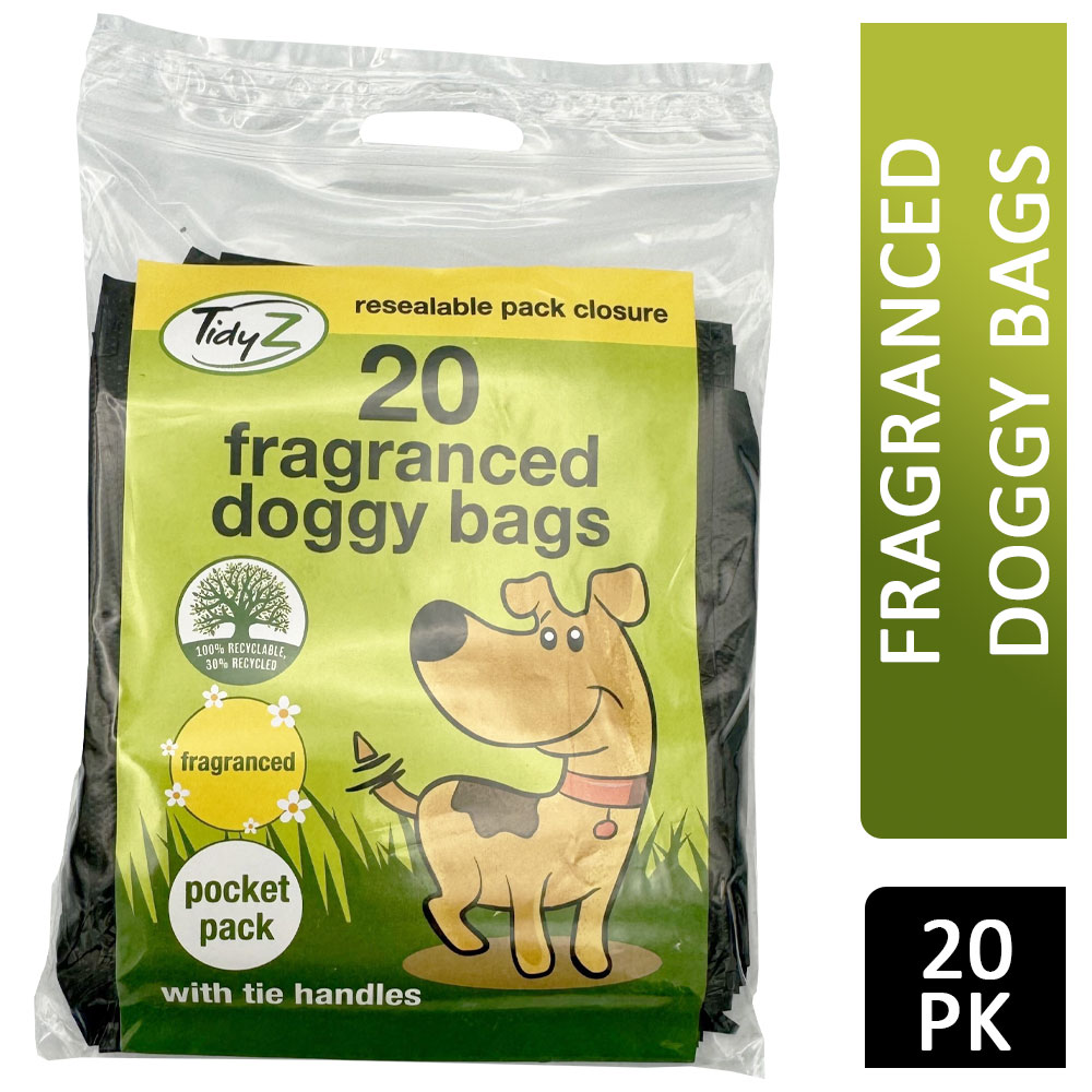 TidyZ Fragranced Doggy Bags 20s