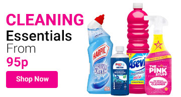 Cleaning Essentials from 95p!