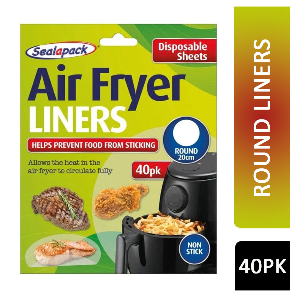 Sealapack Round Air Fryer Liners 40pk