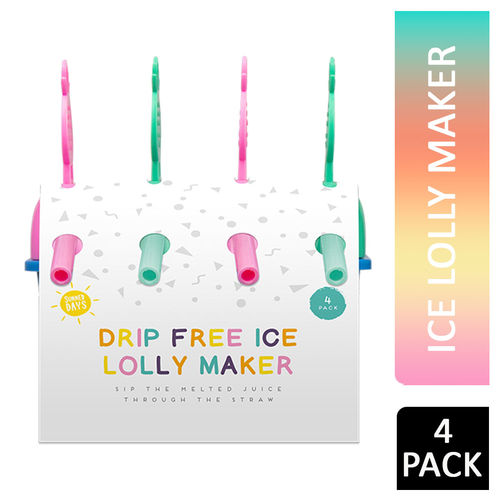 Summer Days Ice Lolly Maker 4 Pack
