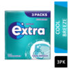 Wrigley's Extra Chewing Gum Cool Breeze 3pk