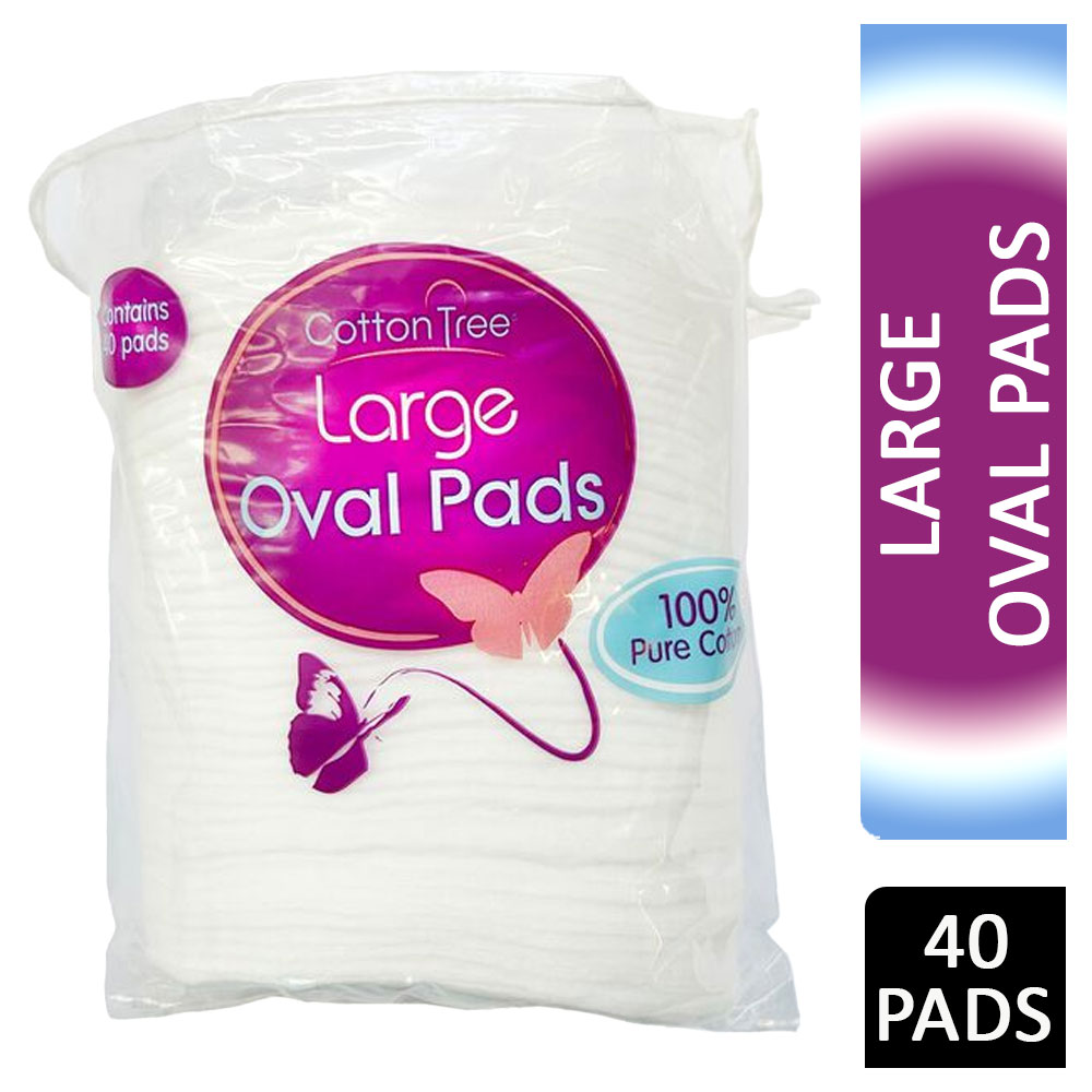 Cotton Tree Large Oval Pads 40s