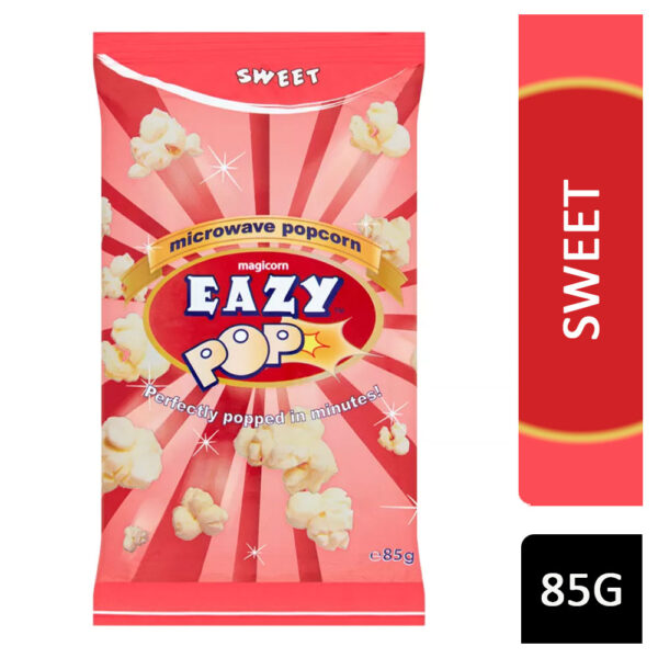 Eazy Pop Microwave Popcorn Sweet 85g