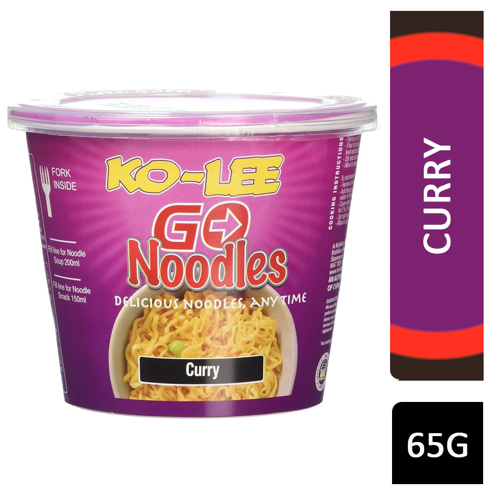 Ko-Lee Go Noodles Curry 65g