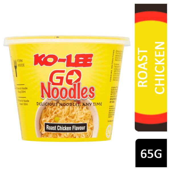 Ko-Lee Go Noodles Roast Chicken 65g