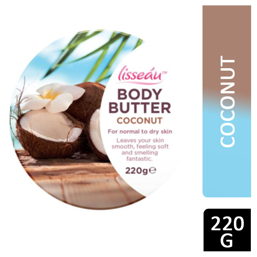 Lisseau Body Butter Coconut For Normal To Dry Skin 220g