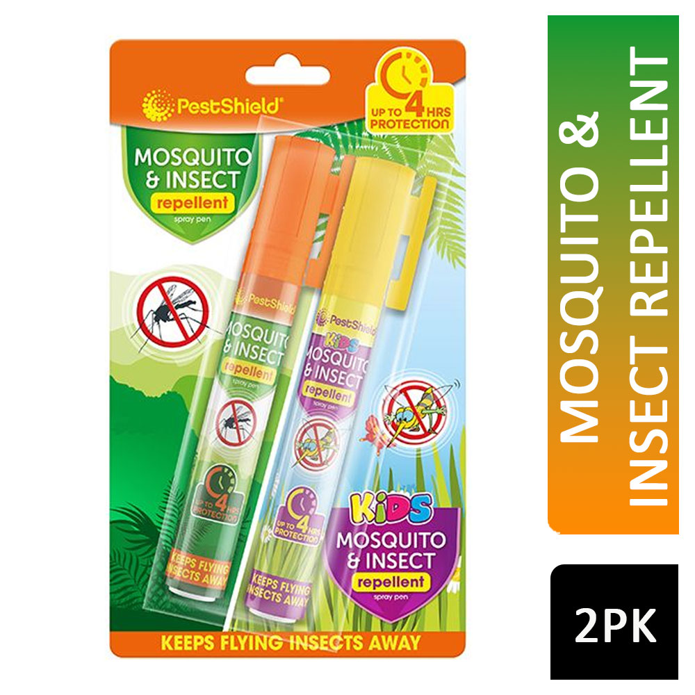 PestShield Mosquito & Insect Repellent Spray Pen 2PK