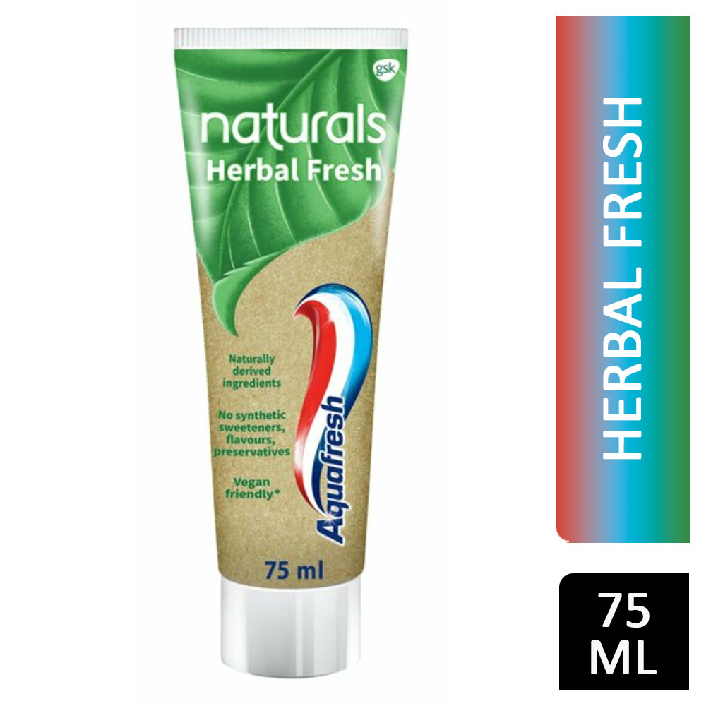 Aquafresh Naturals Toothpaste Herbal Fresh 75ml