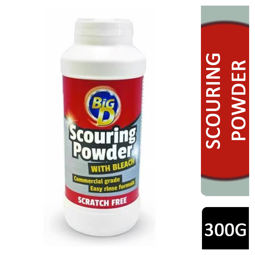 Big D Scouring Powder With Bleach 300g