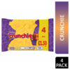 Cadbury Crunchie Chocolate Bar 4 Pack 4x26.1g