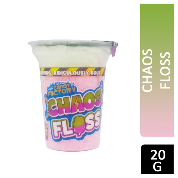 Crazy Candy Factory Chaos Candy Floss Apple & Watermelon 20g