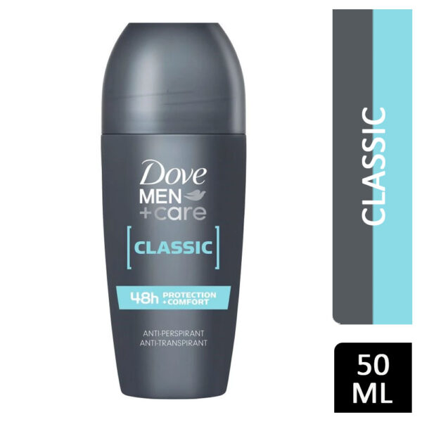 Dove Men+Care 48h Protection Antiperspirant Roll On Classic 50ml