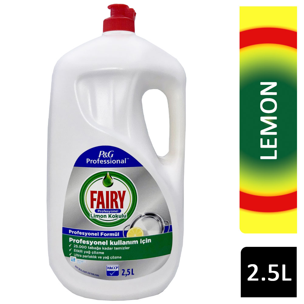 Fairy Professional Lemon Washing Up Liquid 2.5L