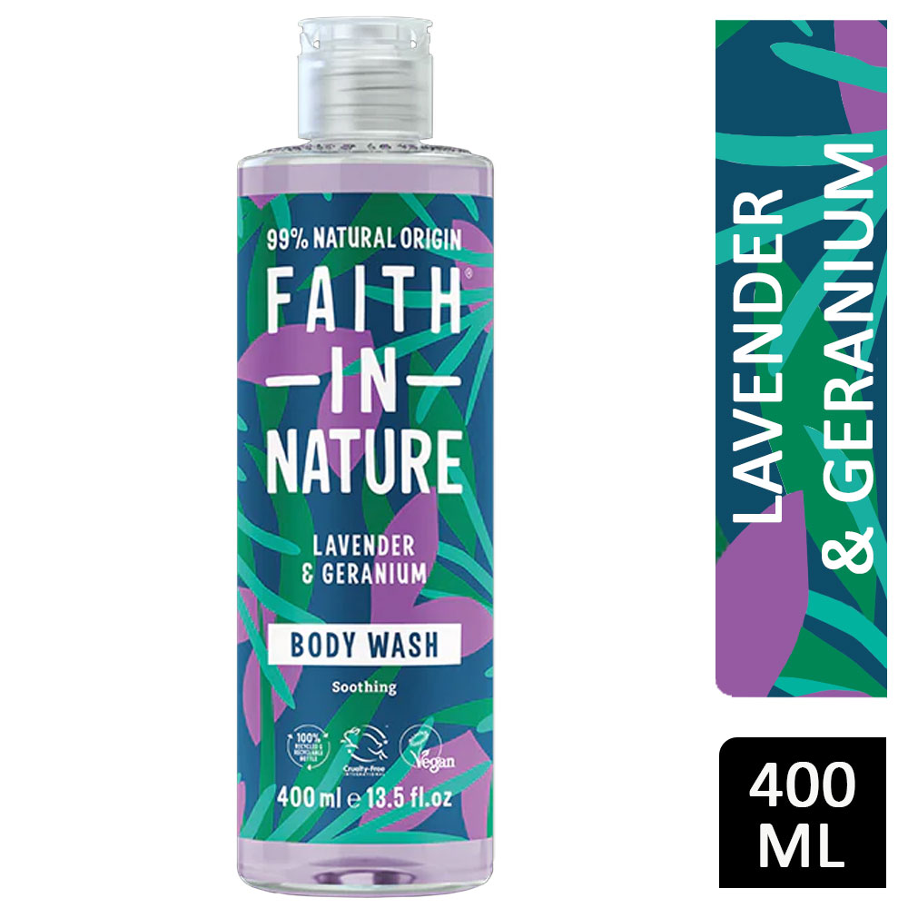 Faith In Nature Body Wash Lavender & Geranium 400ml