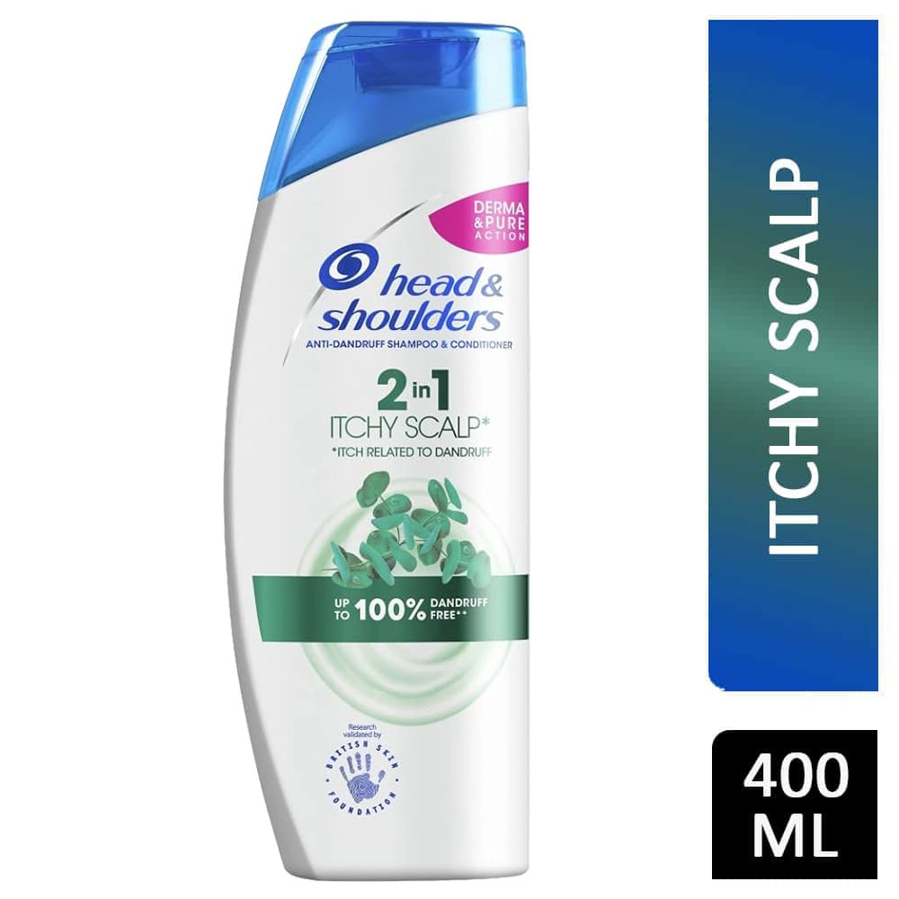 Head & Shoulders 2in1 Shampoo & Conditioner Itchy Scalp 400ml