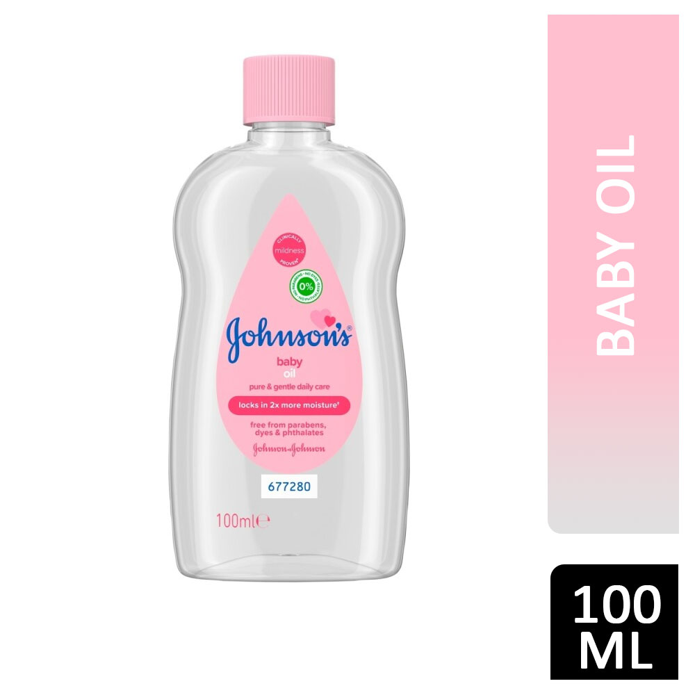 Johnson's Pure & Gentle Baby Oil 100ml