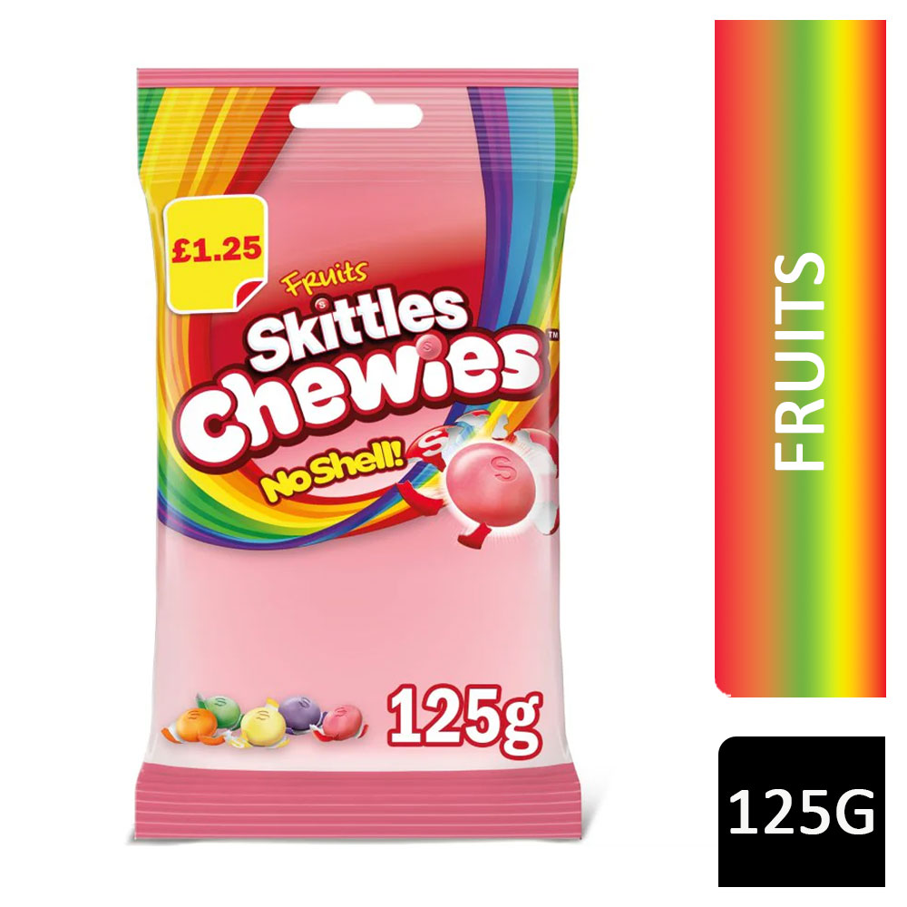 Skittles Chewies Fruits Pouch 125g