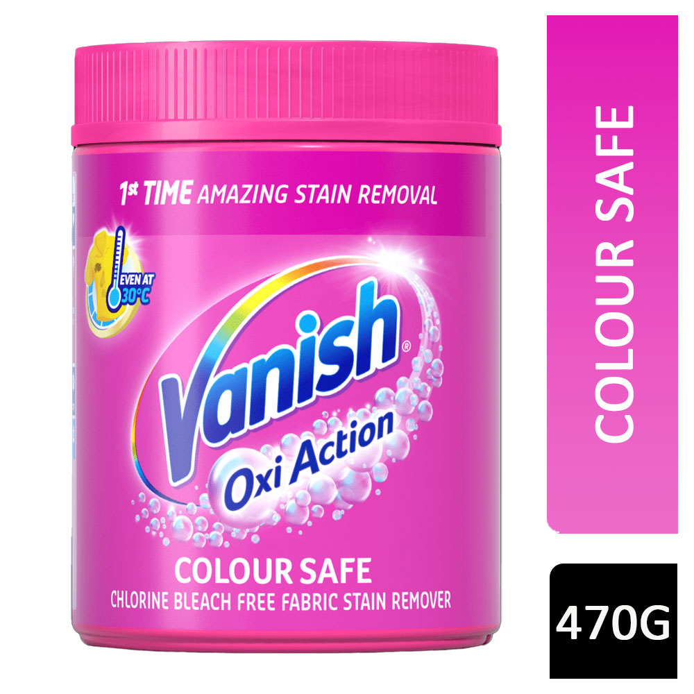 Vanish Oxi Action Stain Remover Colour Safe 470g