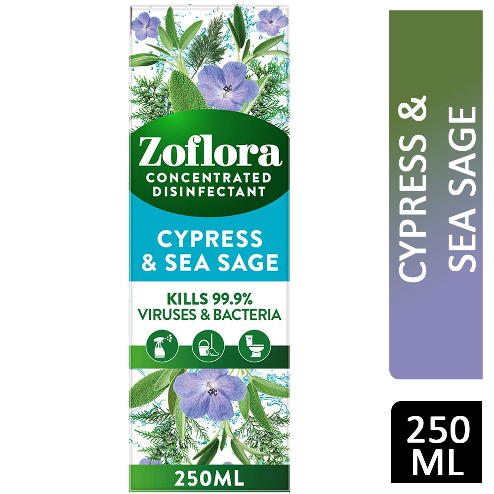 Zoflora Concentrated Disinfectant Cypress & Sea Sage 250ml