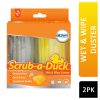 AirPure Scrub A Duck Wet & Wipe Duster 2pk